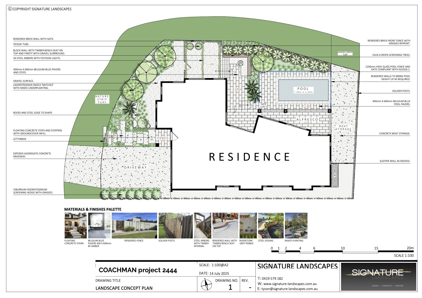 landscape designer Port Macquarie mid north coast - www.signature-landscapes.com.au