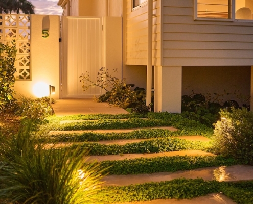 landscape design and construction Bea-ch St Bonny Hills - www.signature-landscapes.com.au