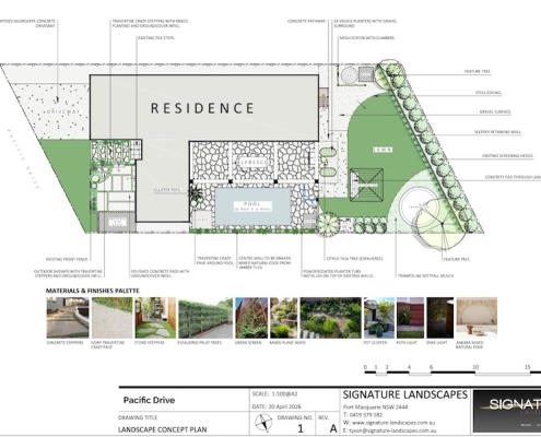 Landscape design Port Macquarie - www.signature-landscapes.com.au