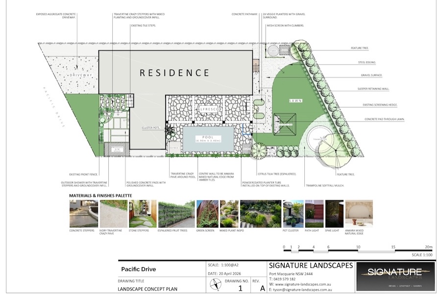 Landscape design Port Macquarie - www.signature-landscapes.com.au Landscape design Port Macquarie - www.signature-landscapes.com.au