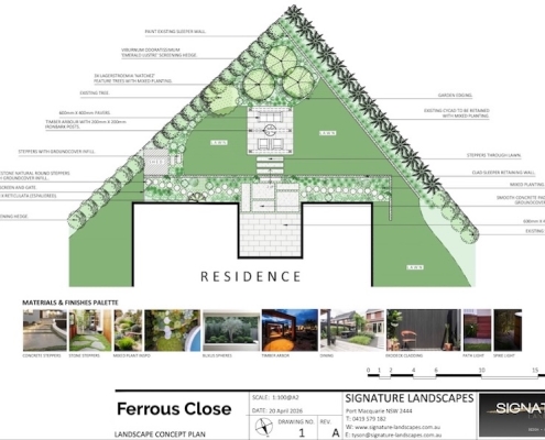 landscape design Port Macquarie - www.signature-landscapes.com.au